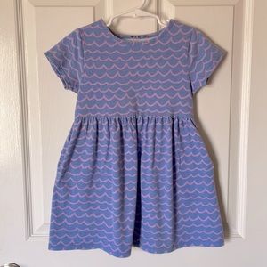 Wonder Nation Girl’s Waves Print Dress - Size 5T